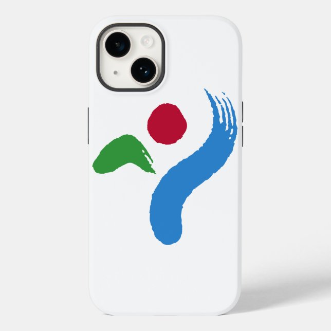 Estojo Patriótico Apple Case-Mate, Bandeira de Seu (Verso)