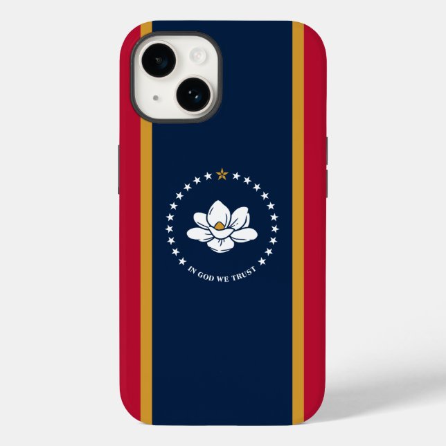 Estojo Patriótico Apple Case-Mate, Bandeira do Mis (Verso)