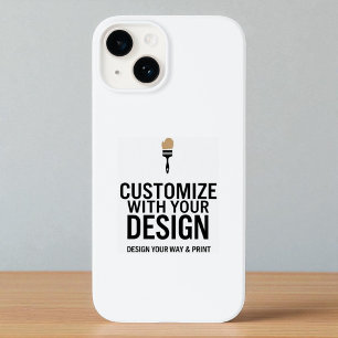 Estojo Personalizado 5x7" para iPhone 14 com Marca