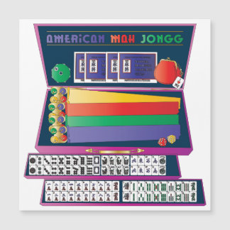 Estojo Plano com Ímã para Mah Jongg