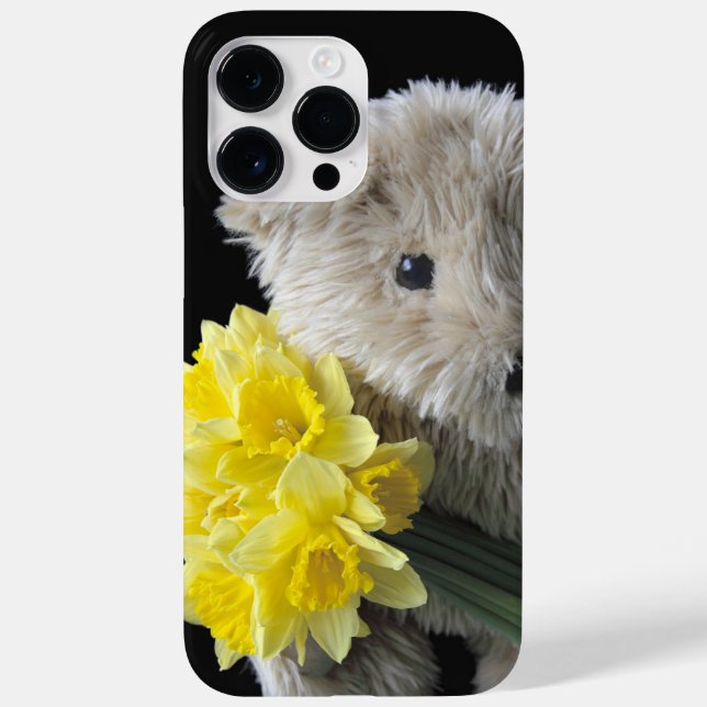 estojo resistente para iphone 14 urso narciso (Verso)