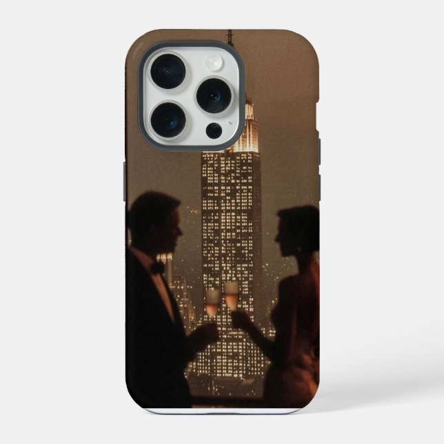 Estojo Resistente para iPhone 15 Pro Casal Sucesso (Verso)