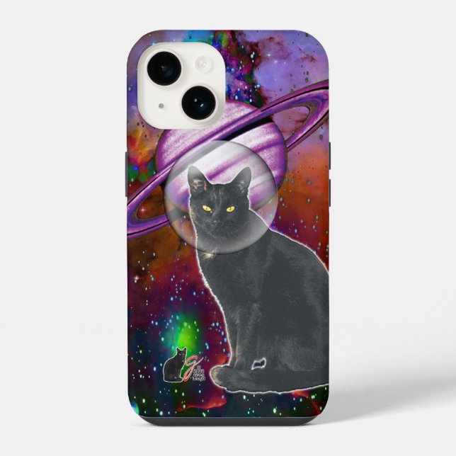 Estojo Space-Cat Cosmo Case-Mate para iPhone (Verso)