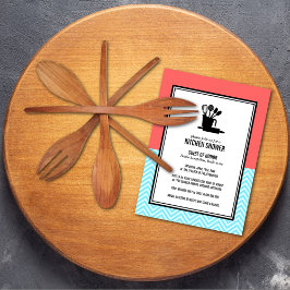 Estoque os Convites de chá de panela da cozinha