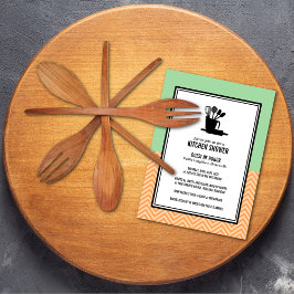 Estoque os Convites de chá de panela da cozinha