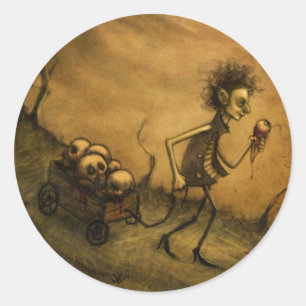 Estórias assustadoras com adesivos