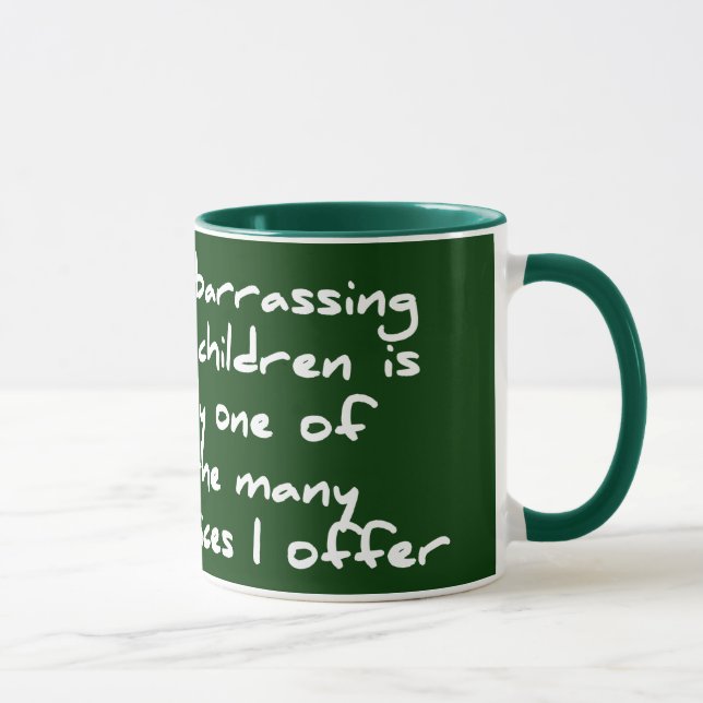 Estorvando minha caneca dos miúdos (Direita)
