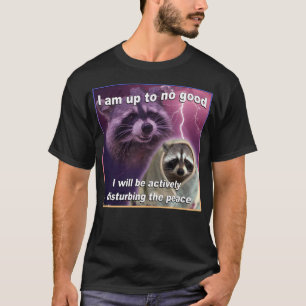Estou aprontando uma boa camisa do guaxinim
