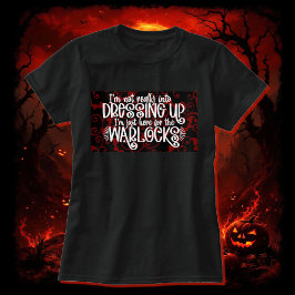 Estou aqui para a Camiseta de Algodão do Dia das B