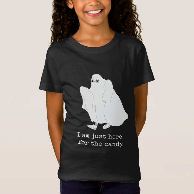 Estou aqui para o doce T-Shirt (Frente)
