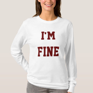 Estou bem camiseta