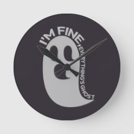 Estou Bem, Tudo é Relógio de Parede Fantasma