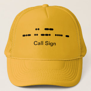 Estou certo! em Boné Morse Code ou Chapéu