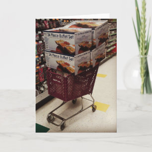 "Estou com fome, caras." Cartão de Aniversário