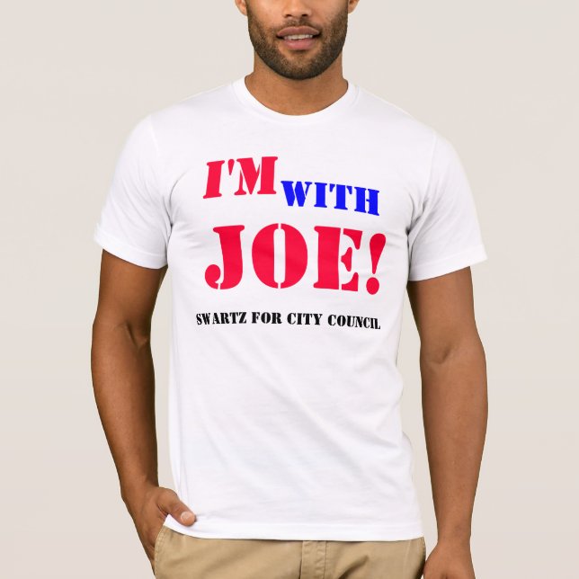 Estou com Joe T-Shirt (Frente)