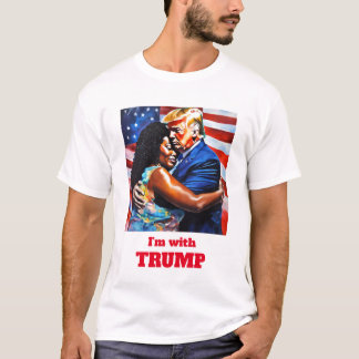 Estou com Trump Vintage T-shirt