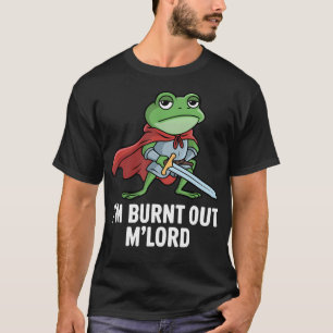 Estou Esgotado Mlord Camisa Divertida de Cavaleiro