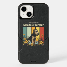Estou feliz com minha Airedale Terrier