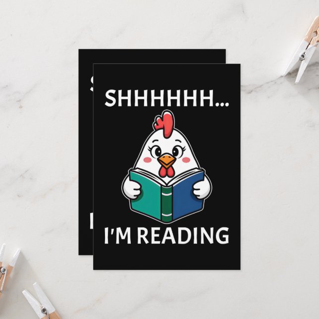 Estou lendo livro lendo livro de frango (Frente/Verso In Situ)