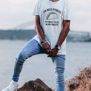 Estou na Malhação Taco em minha camisa de homens e