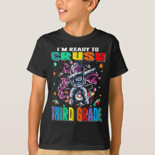 Estou pronto para esmagar camiseta do Astronauta d