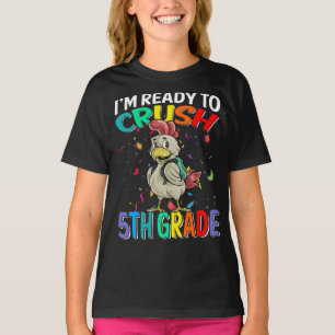 Estou pronto para esmagar T-Shirt de frango 5
