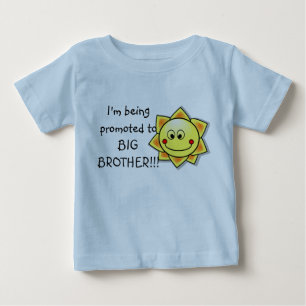 Estou Sendo Promovido a Camiseta Infantil de Irmão