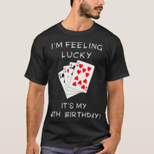 Estou Sentindo Sorte De Que É Minha Camisa De ani