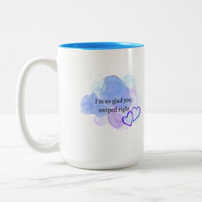 Estou tão feliz que tenha nadado na caneca certa (Esquerda)