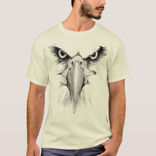 Estou te observando na cara de águia, T-Shirt