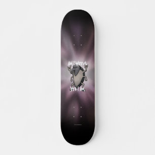 Estou usando skate de desenhos de metal pesado