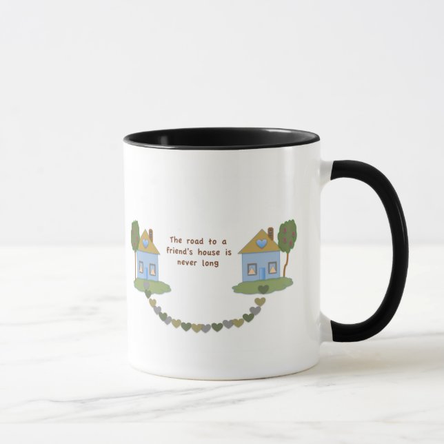 estrada a seu amigo - caneca (Direita)
