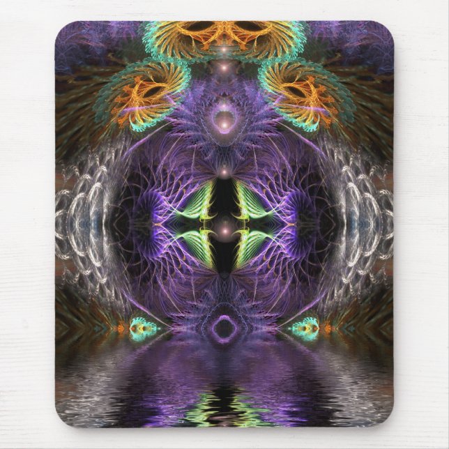 Estrada de Fantasia: Arte Fractal Mousepad (Frente)
