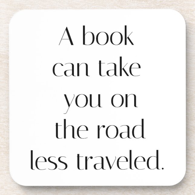 Estrada Menos Viagem Duro Plástico Porta copos (Frente)