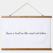 Estrada Não Levada Madeira Derrubada Tapeçaria De 