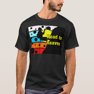 Estrada para camiseta do céu