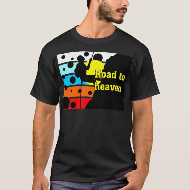 Estrada para camiseta do céu (Frente)