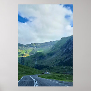 Estrada Transfagarasan – Impressão da Montanha dos