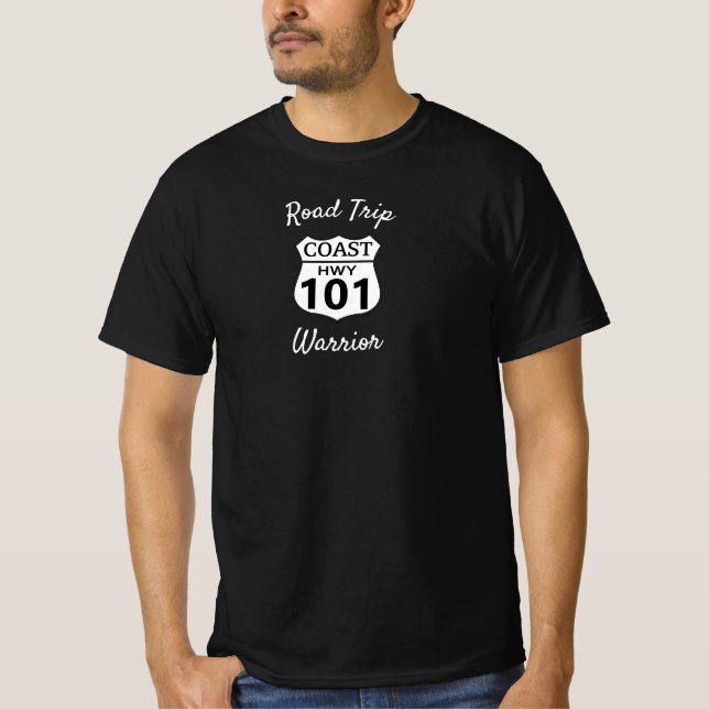 Estrada Trip Warrior Coast Highway 101- T-Shirt (Frente)