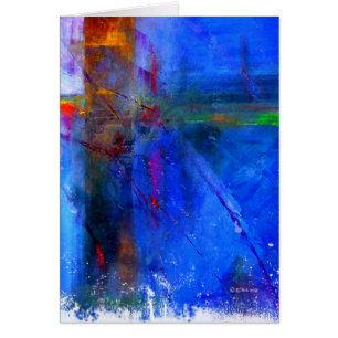 Estradas transversaas - cartão digital abstrato d