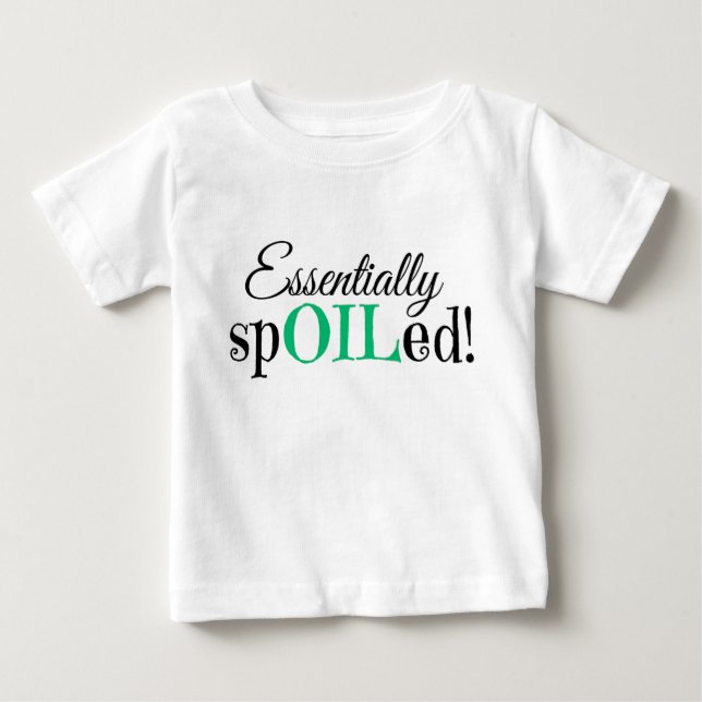 Estragado essencialmente! T-shirt infantil (Frente)