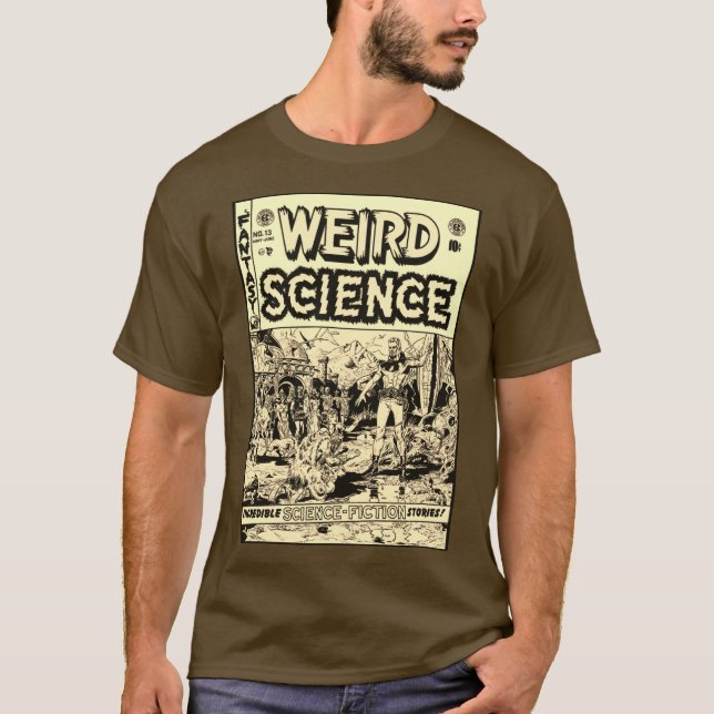ESTRANHO: Camiseta de Ficção Científica Fantástica (Frente)