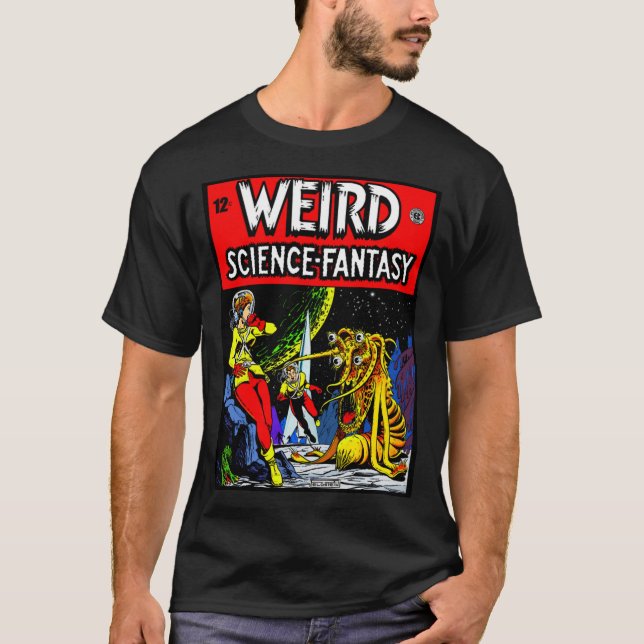 ESTRANHO DE 1940: Science~Fantasy T-Shirt (Frente)