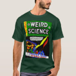 ESTRANHO DOS ANOS 50: Science~Fantasy T-Shirt<br><div class="desc">Celebrar essas histórias estranhas e cobrir fantásticos daquela era maluca do ouro das histórias em quadrinhos com a DÚVIDA de 1950: Ciência~T-Shirt Fantasma de Heroes da Idade do Ouro! Use o Real-Viewer para vê-lo em movimento real. Personalize-o como quiser e encontre a aparência perfeita para você. Leve-o para casa hoje!...</div>