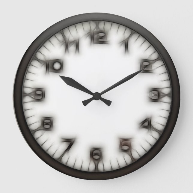 Estranho Gótico ao redor do relógio de parede (Frente)