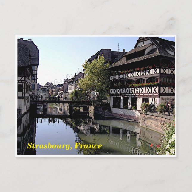 Estrasburgo, França Cartão postal (Frente)