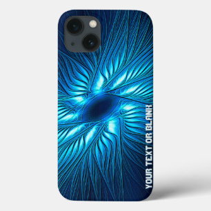Estrela azul gravada