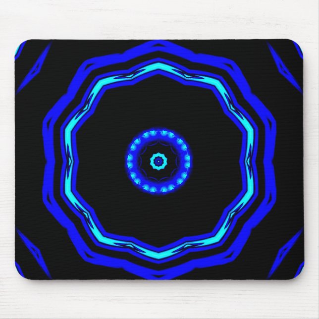 Estrela azul Mousepad (Frente)