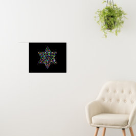 Estrela Colorida de Davi