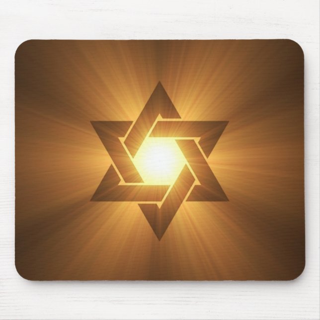 Estrela de David Mousepad (Frente)